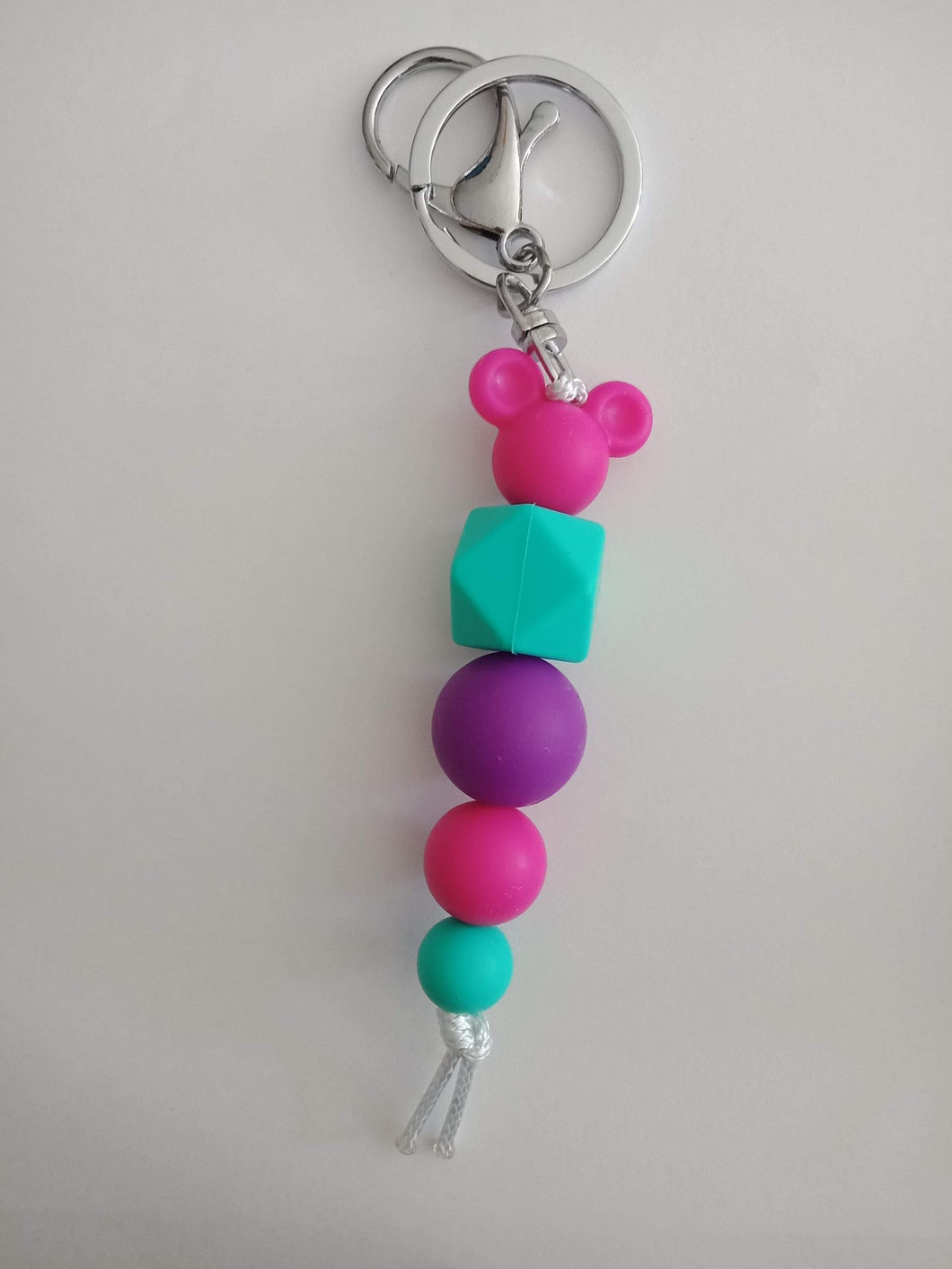 COLOURFUL MOUSE KEYRING