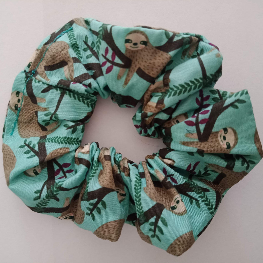 SILLY SLOTH SCRUNCHIE