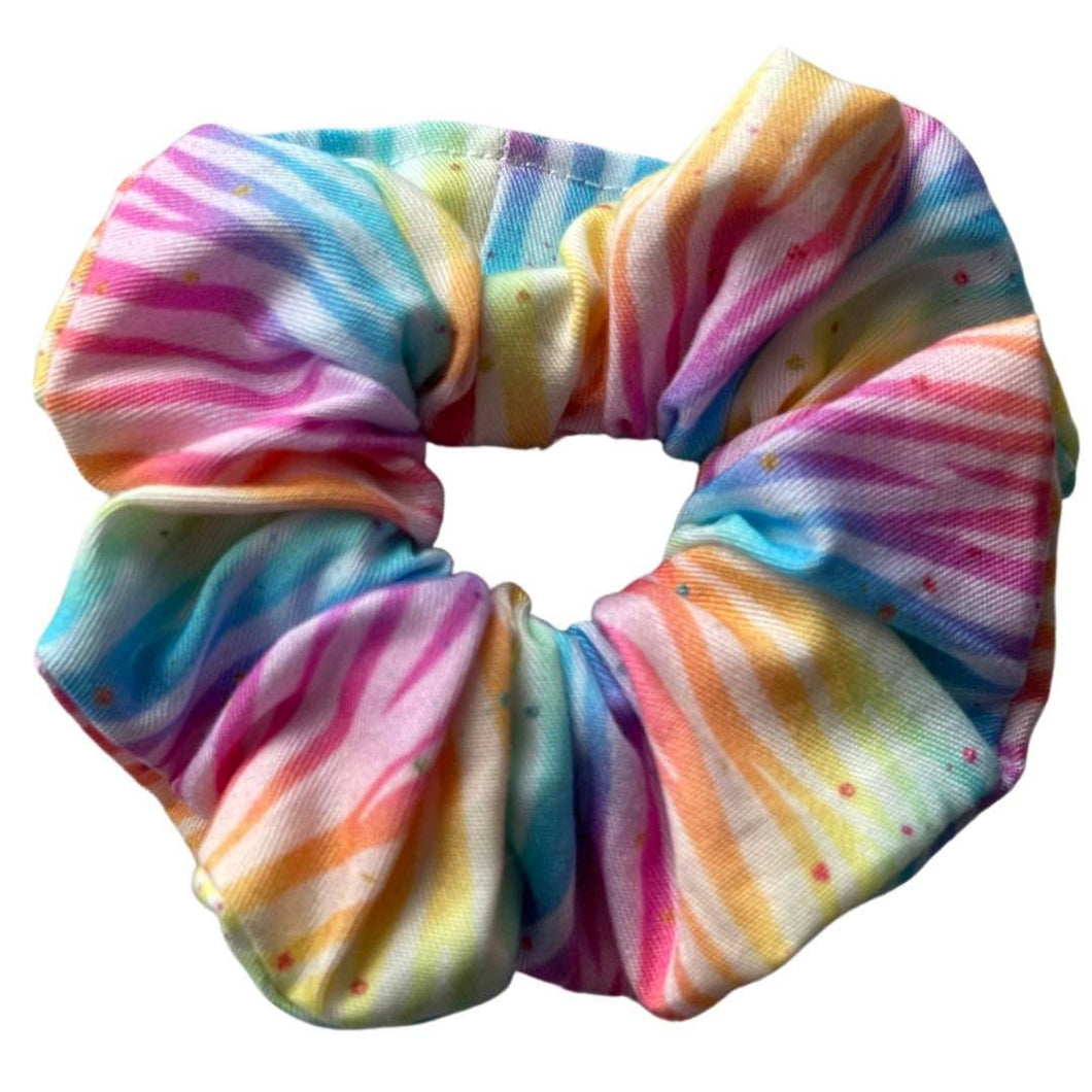 RAINBOW TIGER SCRUNCHIE