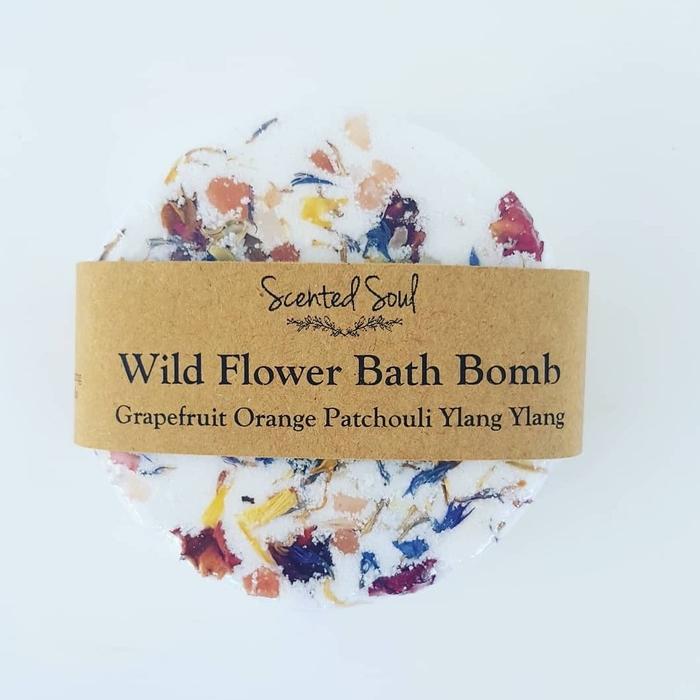 WILDFLOWER NAKED BATH BOMB